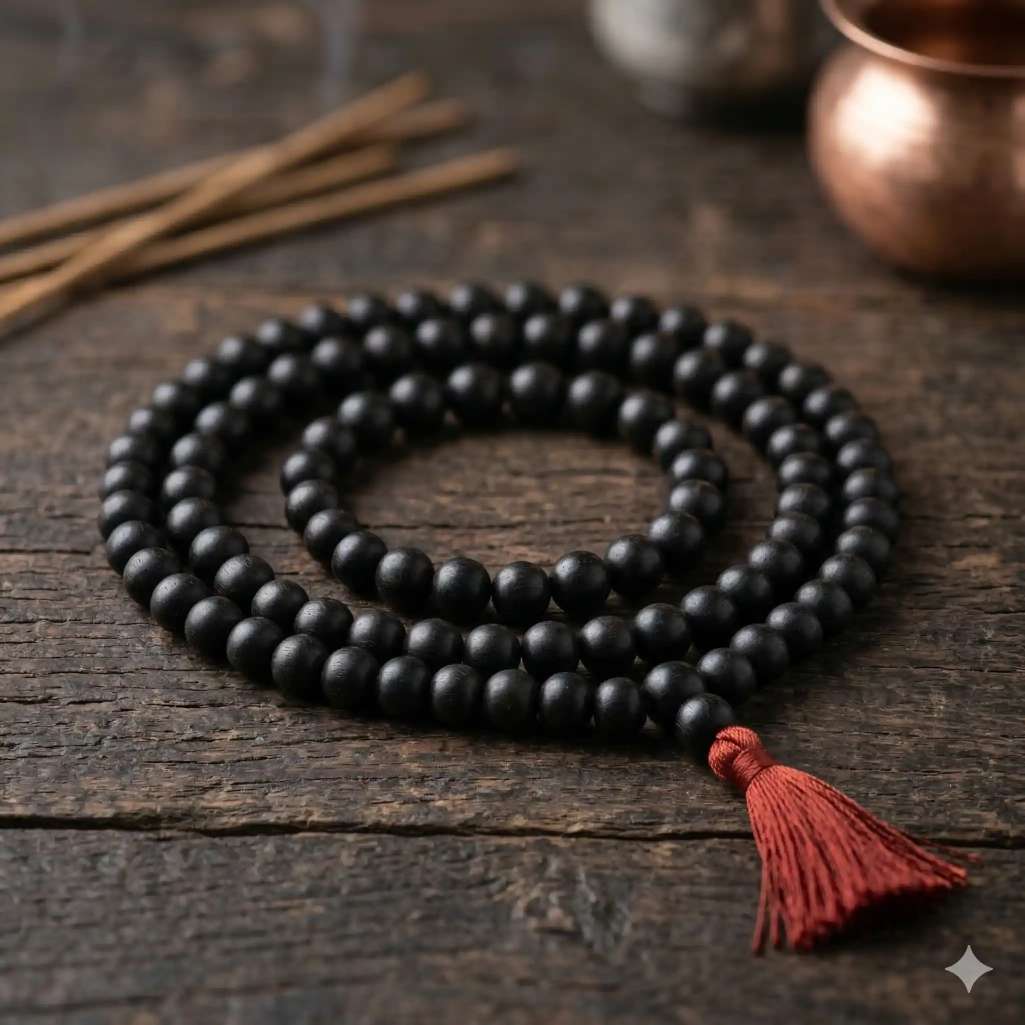 Karungali Mala & Bracelet Combo