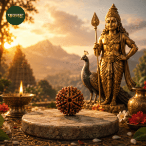 Pavanam 6 Mukhi Nepali Rudraksha – Kartikeya Shakti | Confidence & Discipline Bead