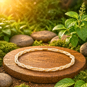 Pavanam Twisted Tulsi Kanthi Mala