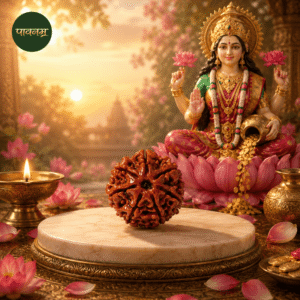 Pavanam 7 Mukhi Nepali Rudraksha – Lakshmi Kripa | Stability & Financial Balance Bead