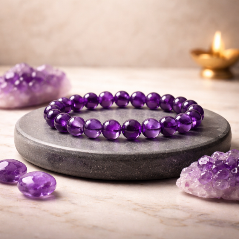 Pavanam Amethyst Energy Band – Calmness | Mental Clarity
