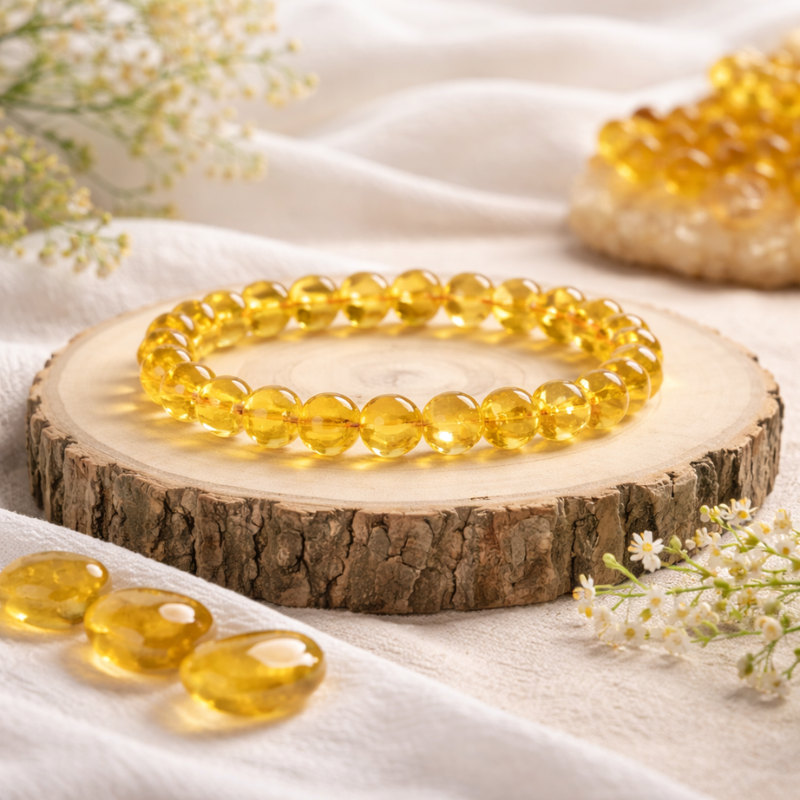 Pavanam Citrine Energy Band – Wealth | Abundance