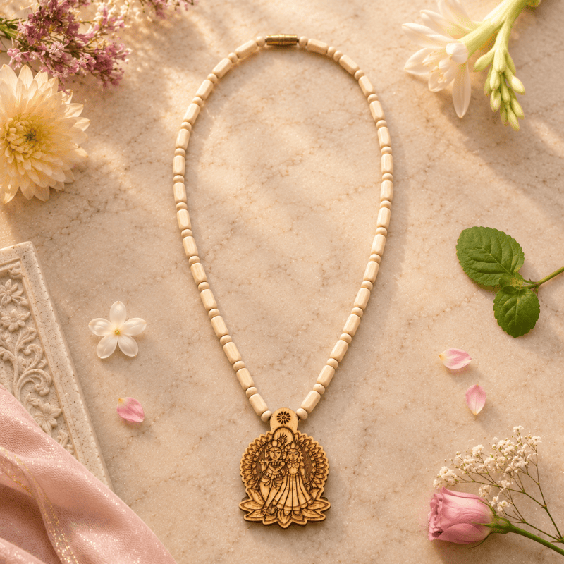 Pavanam Radha Krishna Tulsi Kanthi Mala