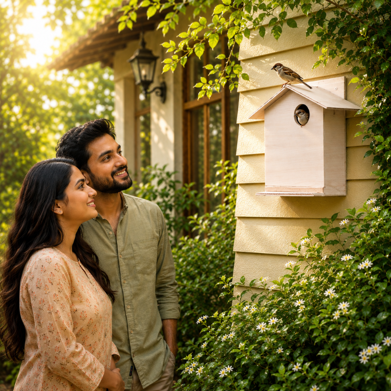 Pavanam Support a Dream Handcrafted Bird Nest - Image 2