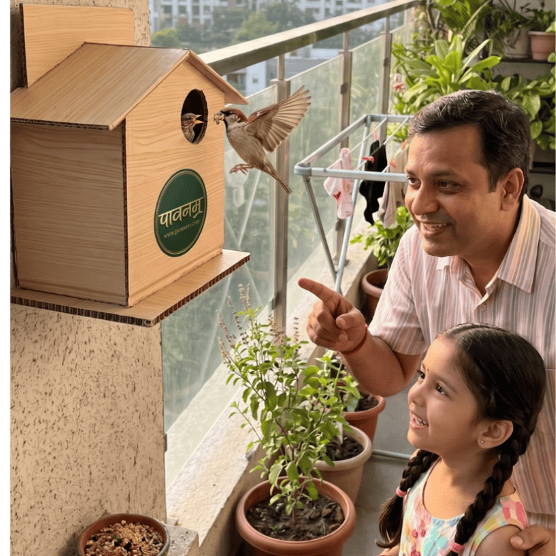 Pavanam Support a Dream Handcrafted Bird Nest - Image 5