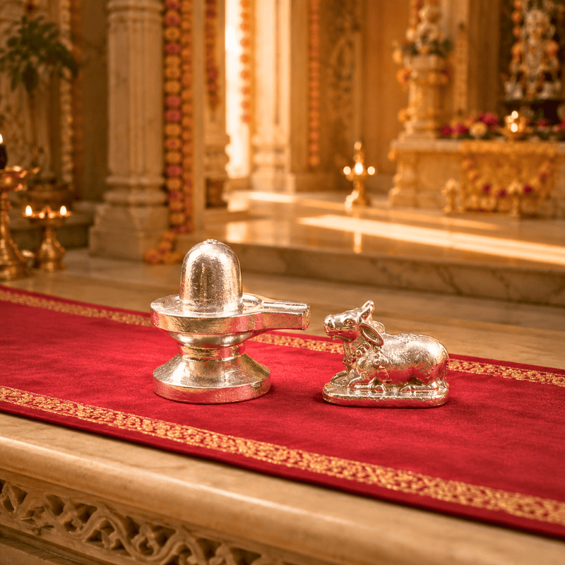 Pavanam Paradeshwar Shivling & Nandi for Home Temple & Daily Puja - Image 2